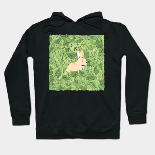 Rabbit in Leaves Hoodie